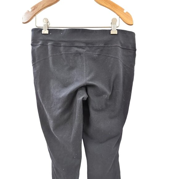 🌸3/$15🌸Medium Black Capri Athletic Leggings Rise 8, Length 25.5 - Picture 3 of 6